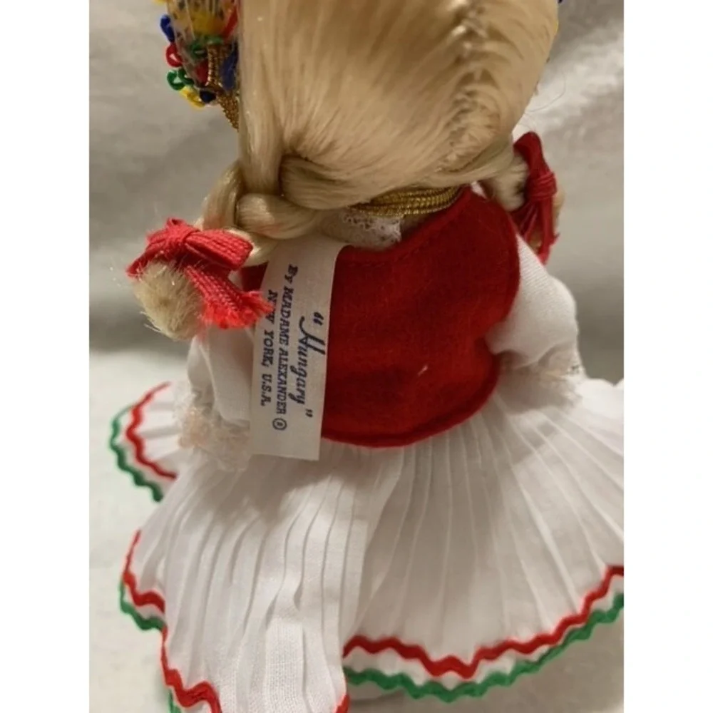 Madame Alexander Doll Hungary #597 Doll Stand Included Head Piece Shoes